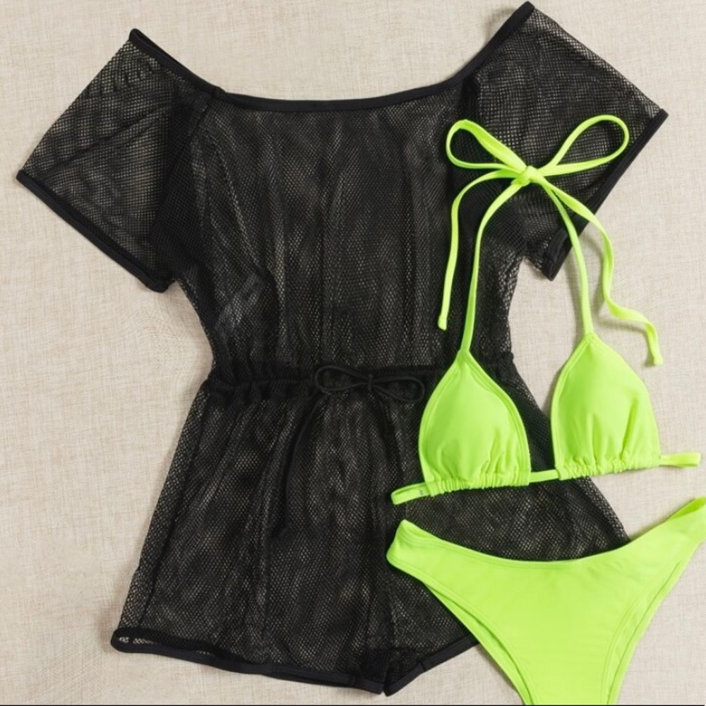 Fishnet Romper